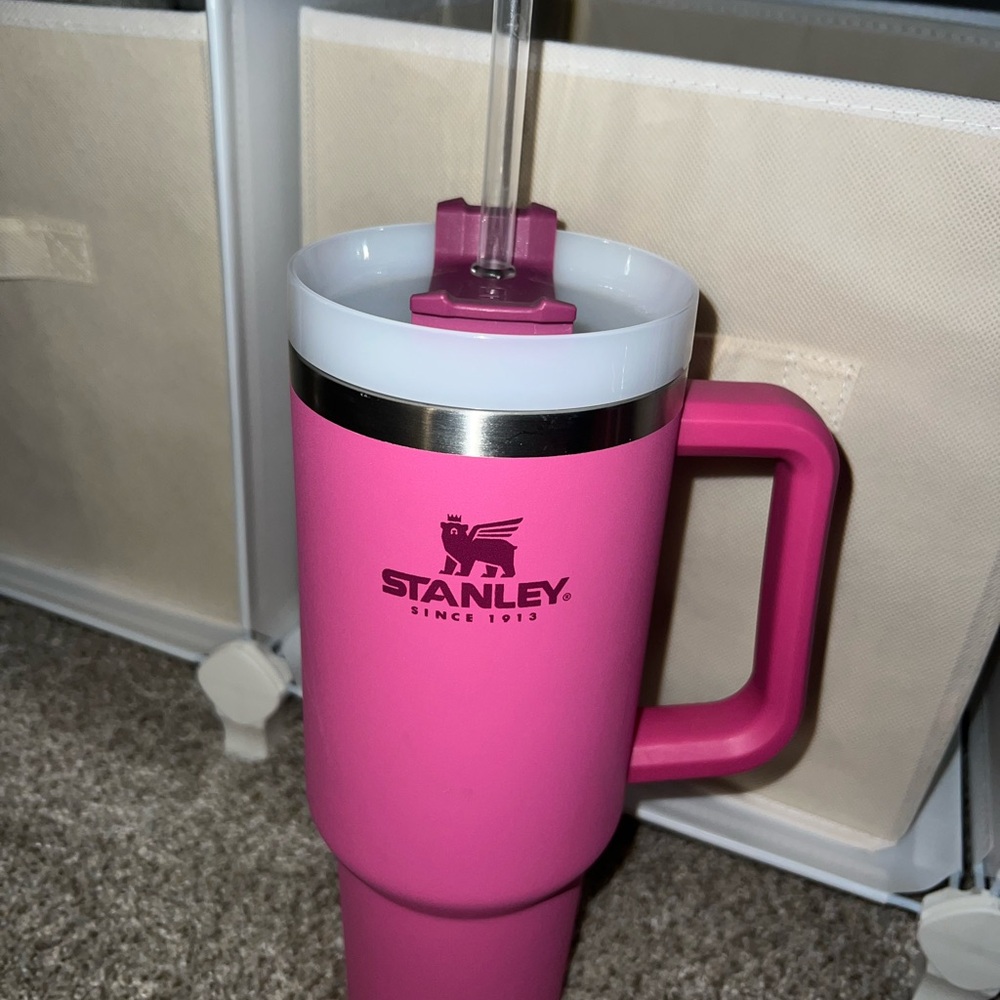 Stanley Pink Tumbler with Handle